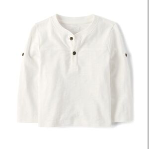 3/$15- NWT Childrens Place Button Henley